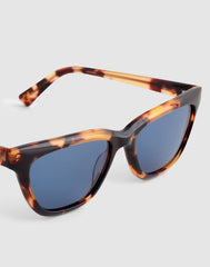 The Delia Angular Sunglasses WHISKY TORT