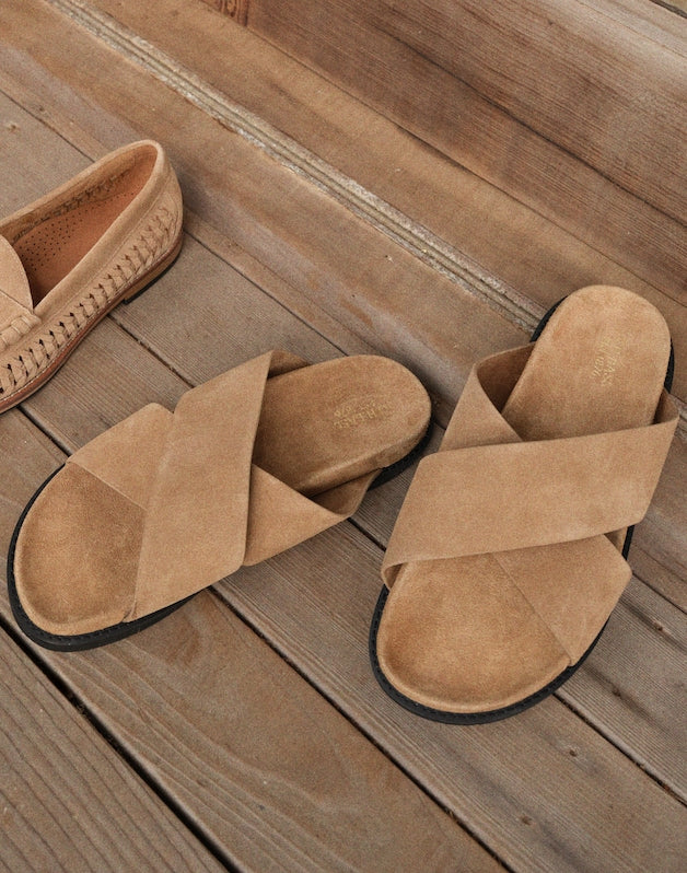G.H.BASS Charleswood Sandals HAZELNUT