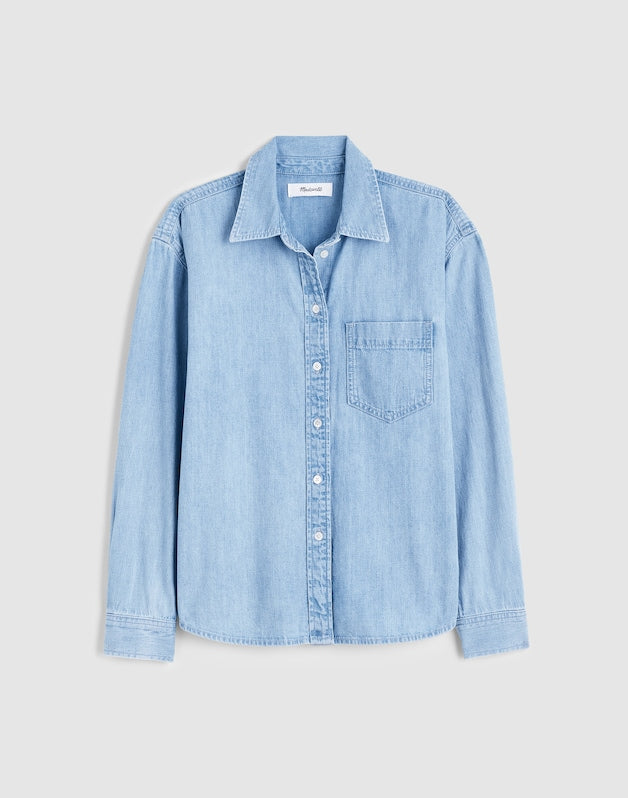 The Denim Easy Shirt in Laguna Wash MAUI WASH