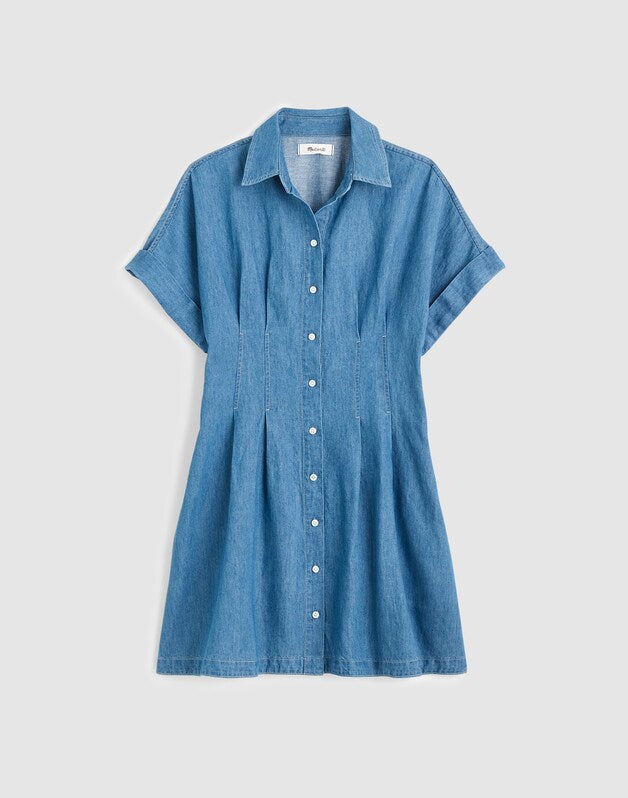 The Perry Denim Shirtdress SEASIDE WASH