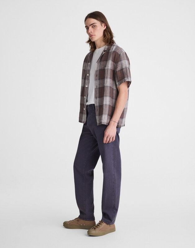 Relaxed Taper Jeans in Summerweight Denim INDUSTRIAL BLUE