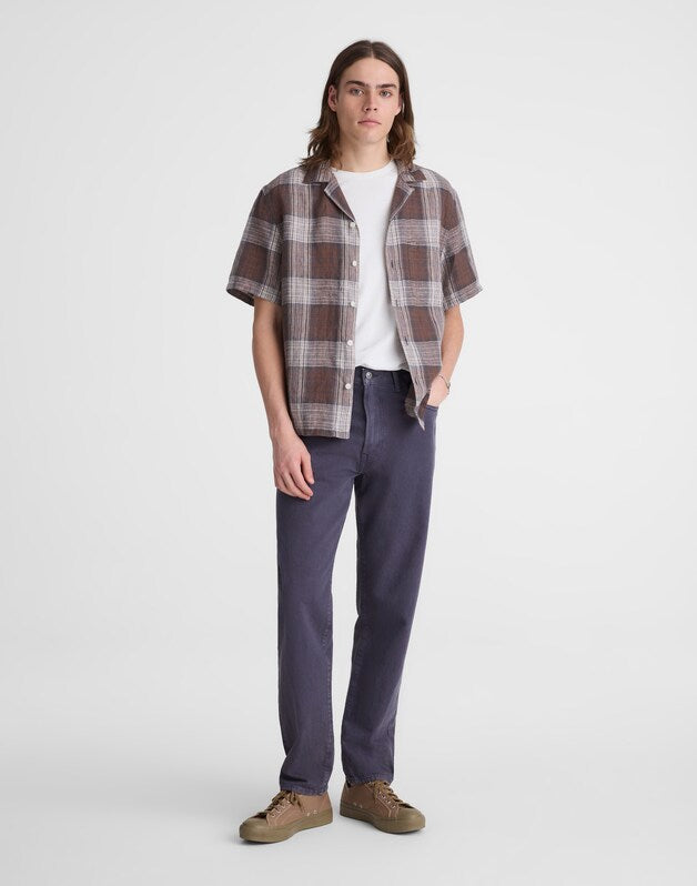 Relaxed Taper Jeans in Summerweight Denim INDUSTRIAL BLUE