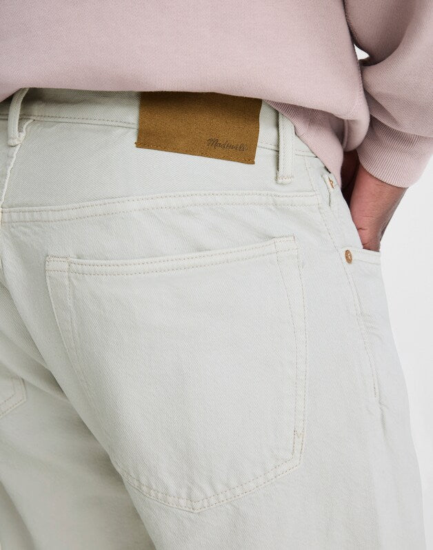 Relaxed Taper Jeans in Summerweight Denim ALUMINUM