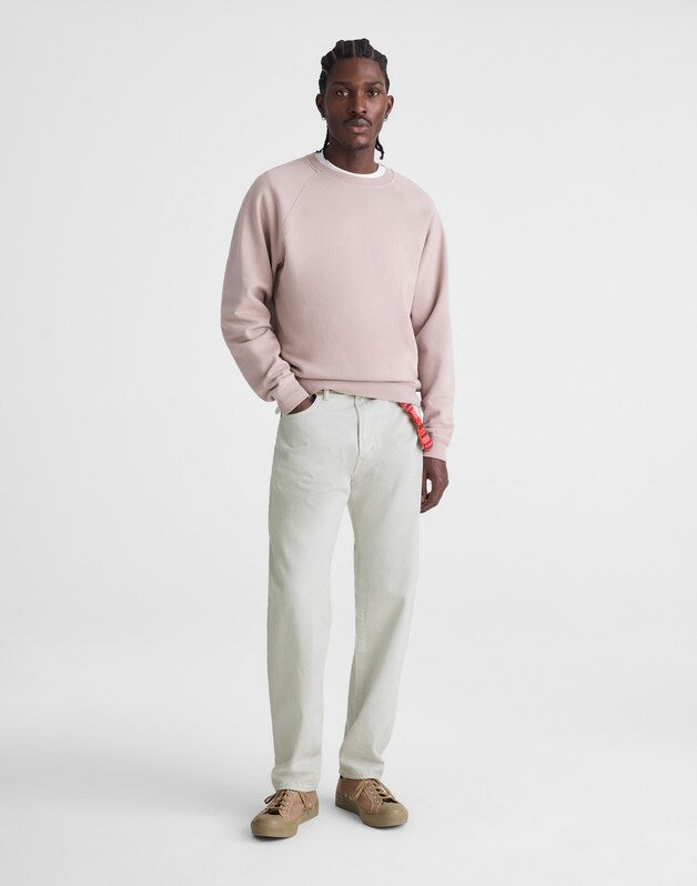 Relaxed Taper Jeans in Summerweight Denim ALUMINUM