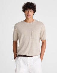 Rollneck Sweater Tee HEATHER PALE PEWTER