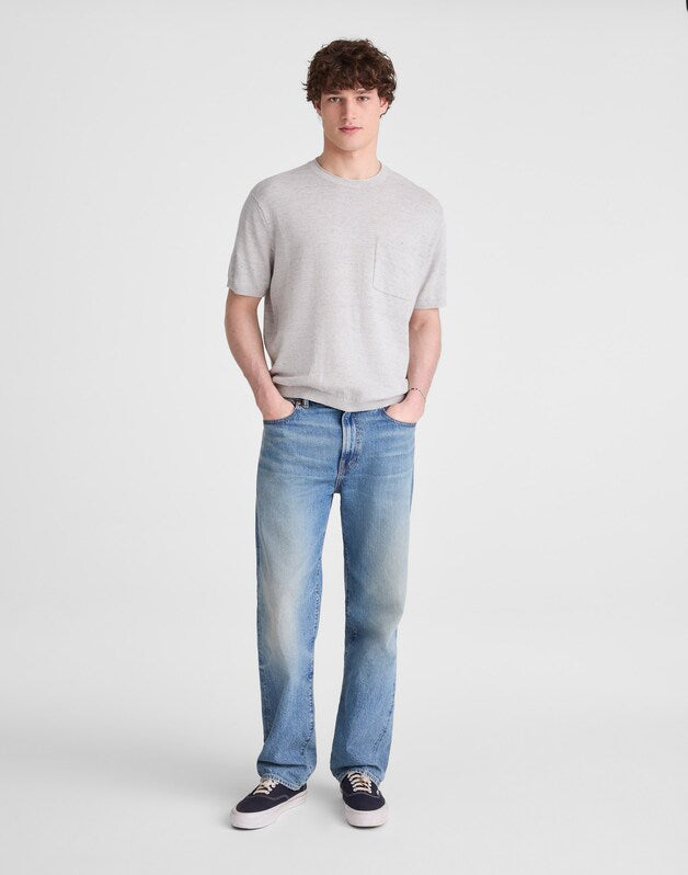 Rollneck Sweater Tee HEATHER FEATHER GREY