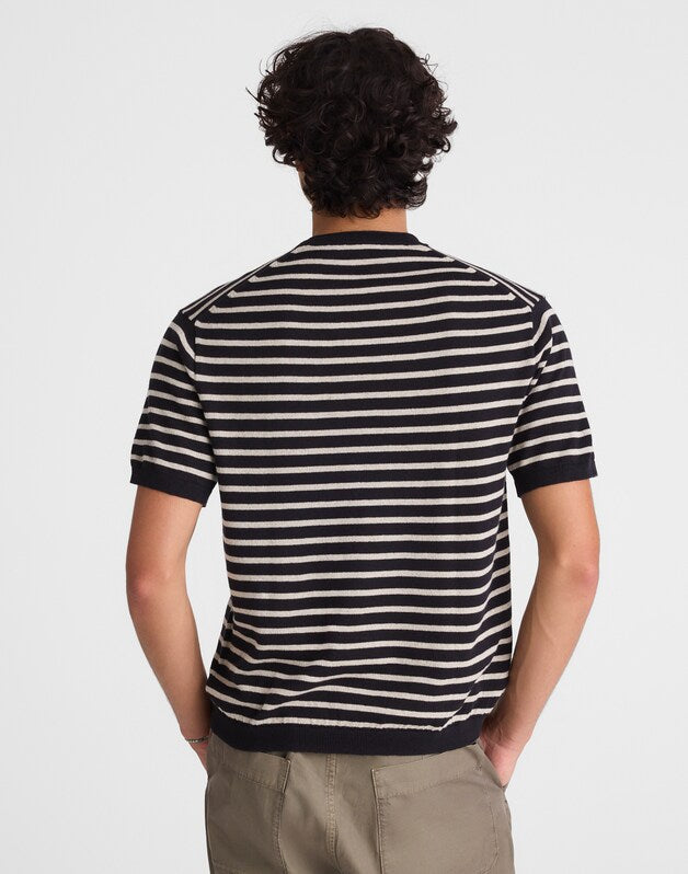 Rollneck Sweater Tee OBSIDIAN BLUE