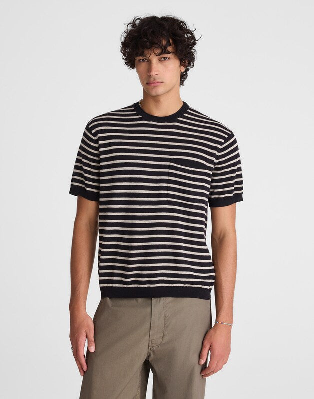 Rollneck Sweater Tee OBSIDIAN BLUE
