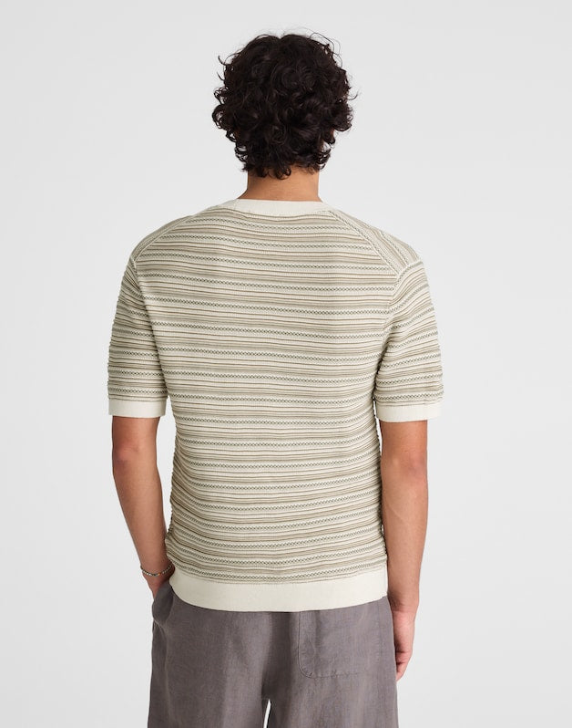 Retro Sweater Tee DUSTY PEARL