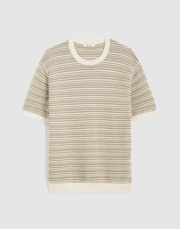 Retro Sweater Tee DUSTY PEARL