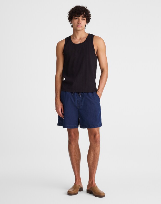 Textured Tank JET BLACK
