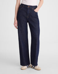The Perfect Vintage Wide-Leg Jean in Airy Denim RINSE WASH