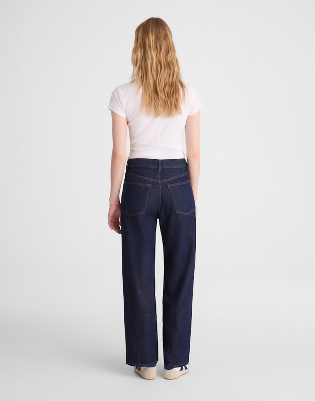The Perfect Vintage Wide-Leg Jean in Airy Denim RINSE WASH
