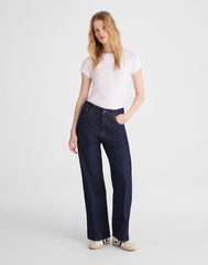 The Perfect Vintage Wide-Leg Jean in Airy Denim RINSE WASH