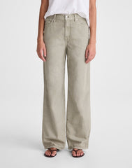 The Perfect Vintage Wide-Leg Jean in Airy Denim CHATEAU OLIVE