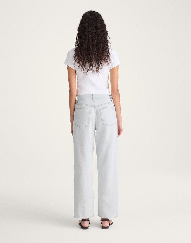 The Tall Perfect Vintage Wide-Leg Crop Jean in Airy Denim EXTRACTED SKY WASH