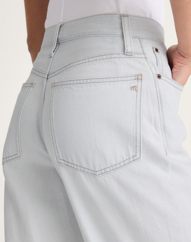 The Tall Perfect Vintage Wide-Leg Crop Jean in Airy Denim EXTRACTED SKY WASH