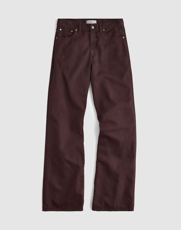 The Tall Ultimate Wide-Leg Jean in Airy Denim BURNT COCOA