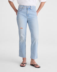 The Longline Straight Crop Jean in Foster Wash FOSTER WASH