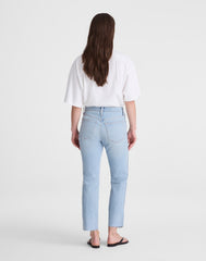 The Longline Straight Crop Jean in Foster Wash FOSTER WASH