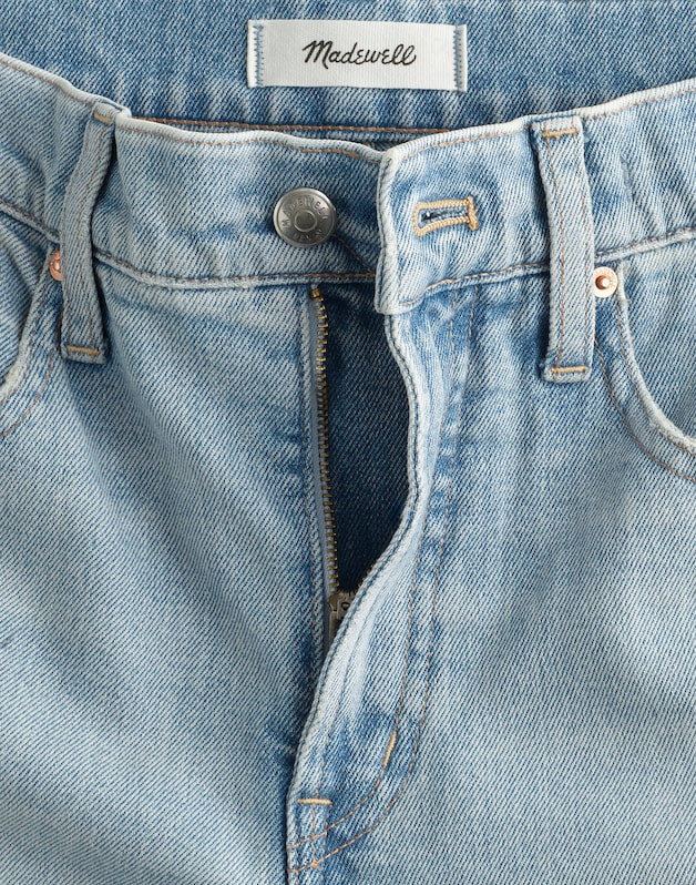 The Longline Straight Crop Jean in Foster Wash FOSTER WASH