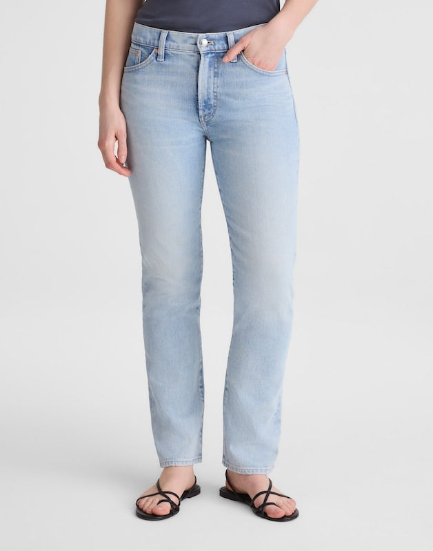 The Jules Slim-Straight Jean in Foster Wash FOSTER WASH