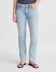 The Jules Slim-Straight Jean in Foster Wash FOSTER WASH