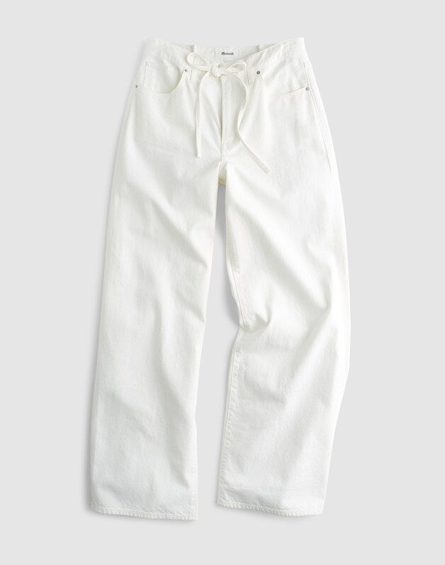 The Curvy Ultimate Wide-Leg Jean TILE WHITE