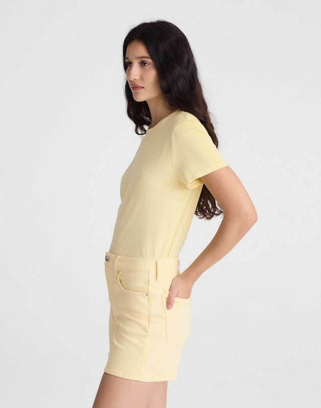The Perfect Vintage Mid-Length Short CANDLELIGHT