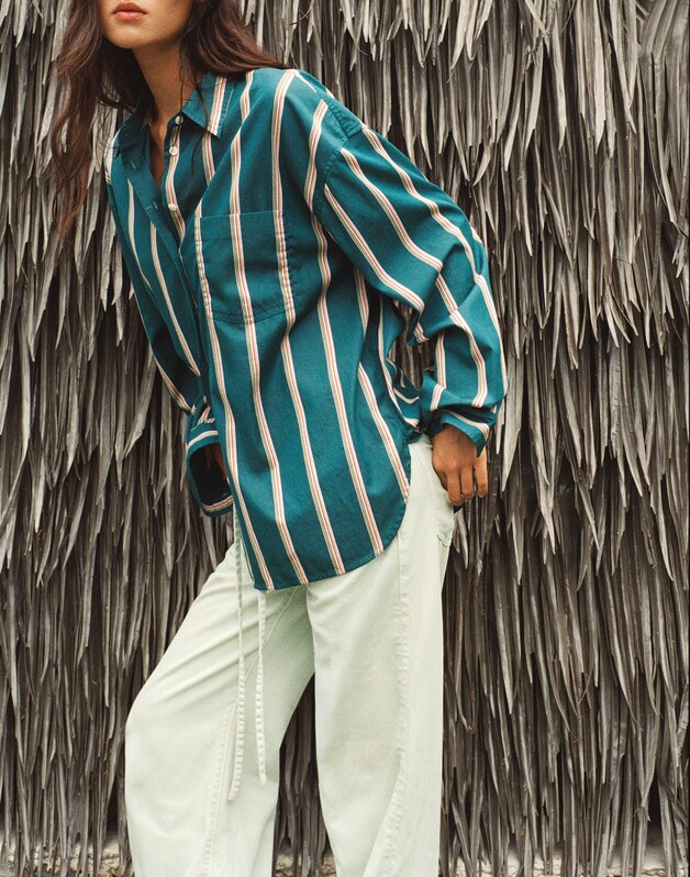 Madewell x Shopbop Ultimate Wide-Leg Jean in Airy Denim STORIED SEA