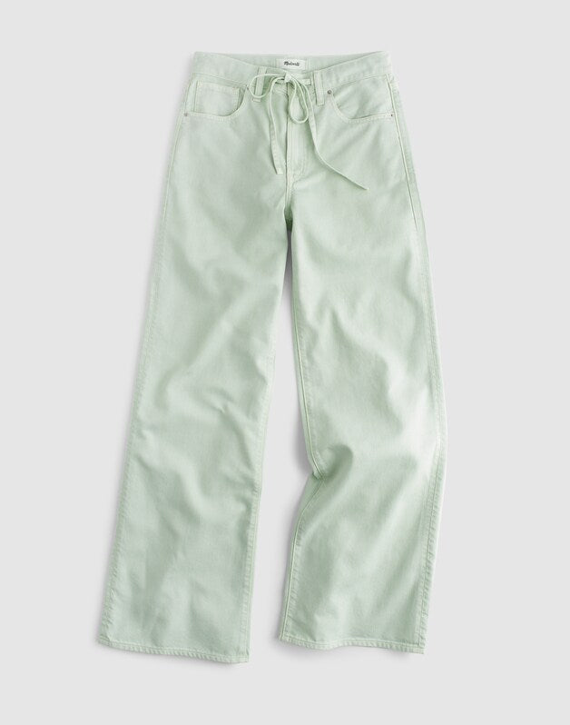 Madewell x Shopbop Ultimate Wide-Leg Jean in Airy Denim STORIED SEA