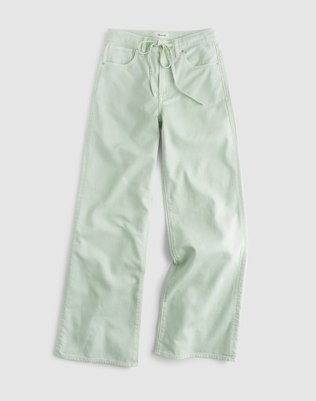 Madewell x Shopbop Ultimate Wide-Leg Jean in Airy Denim STORIED SEA