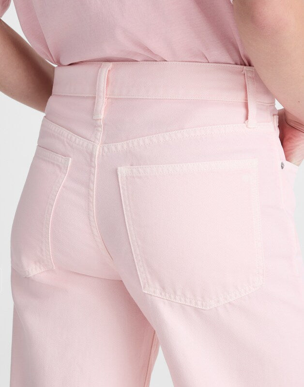Madewell x Shopbop Ultimate Wide-Leg Jean in Airy Denim PALE PINK