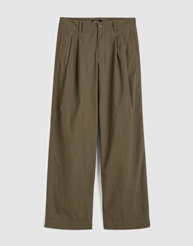 The Everyday Trouser in Poplin FADED IVY