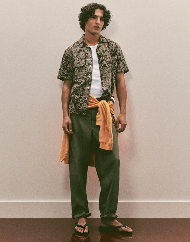 Utility Pant in Poplin OLIVE