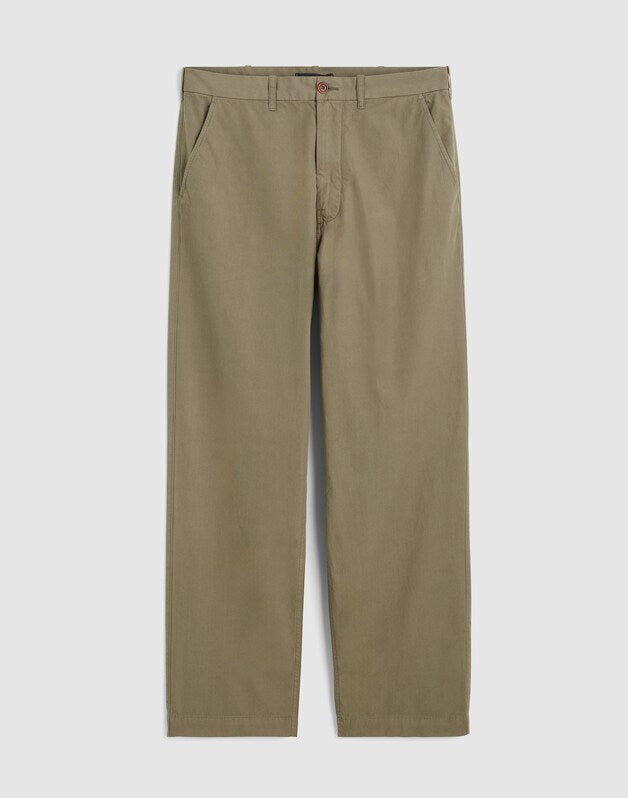 Utility Pant in Poplin OLIVE