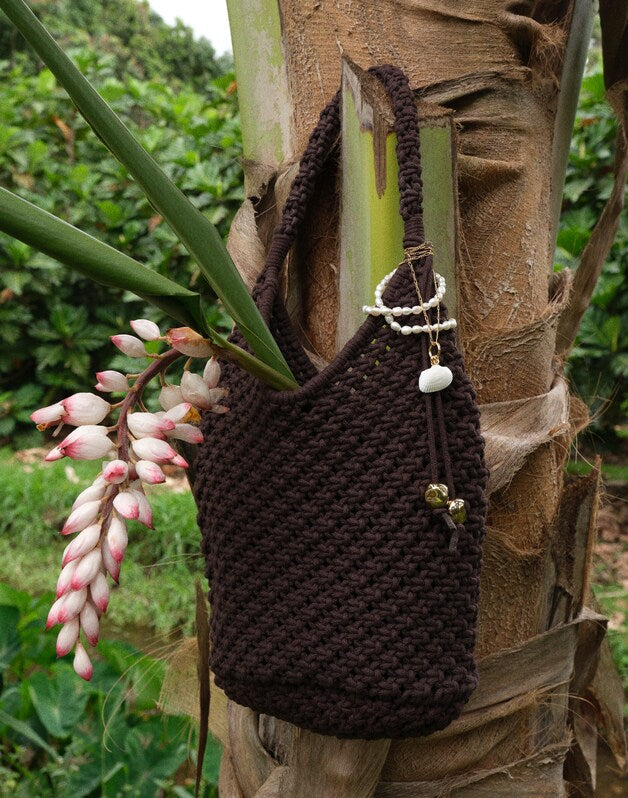 Madewell x Shopbop Camren Bag in Rope CHOCOLATE RAISIN