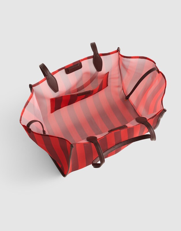 Lexington Tote ENAMEL RED MULTI
