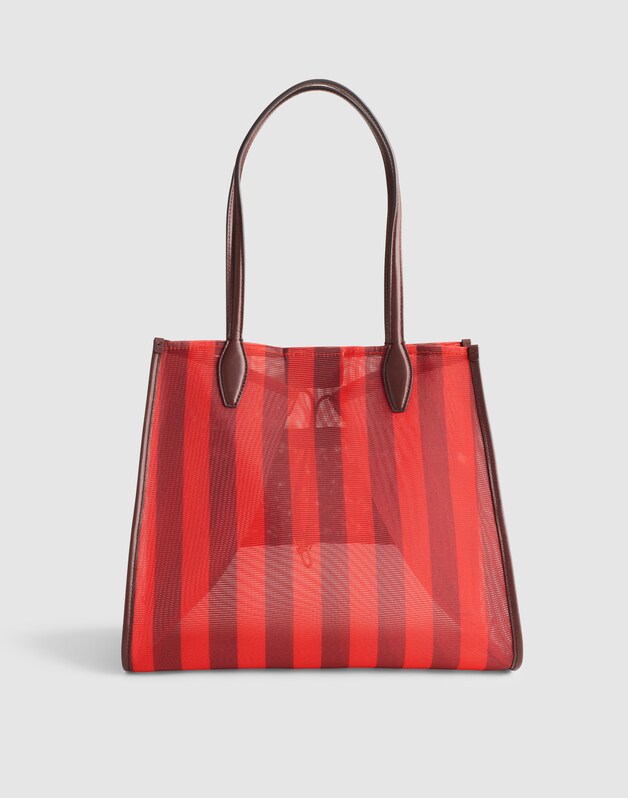 Lexington Tote ENAMEL RED MULTI