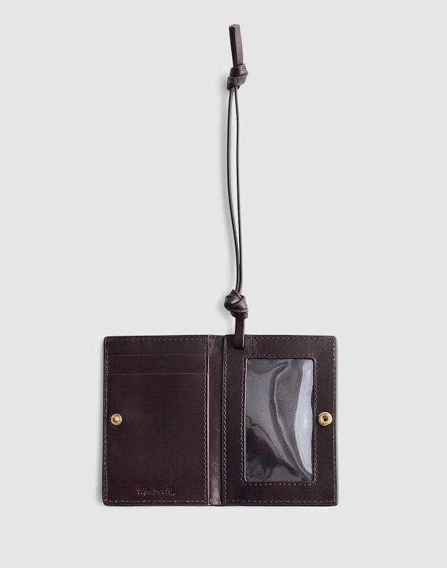 Woven ID Case COFFEE BEAN