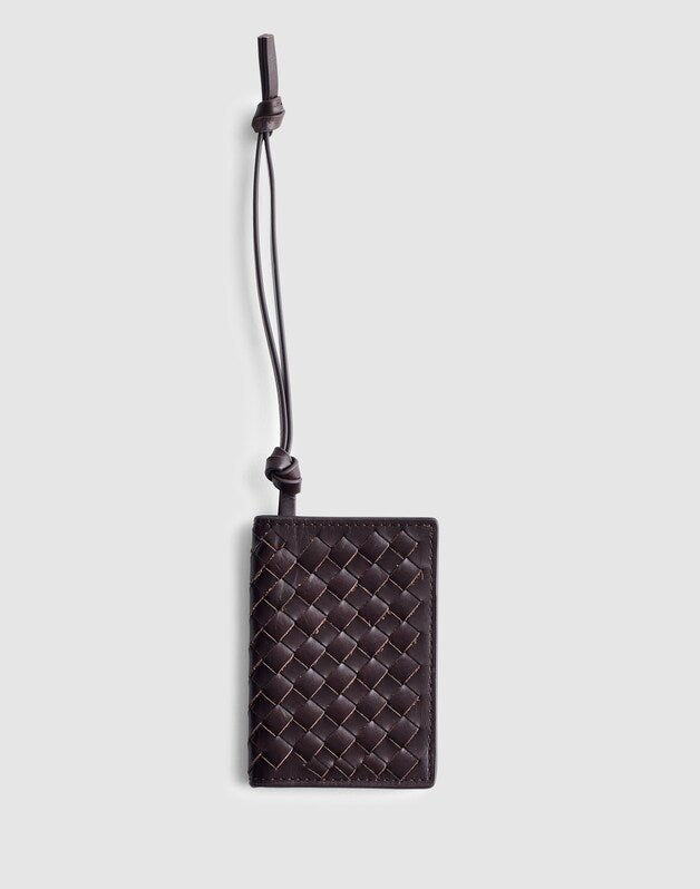 Woven ID Case COFFEE BEAN
