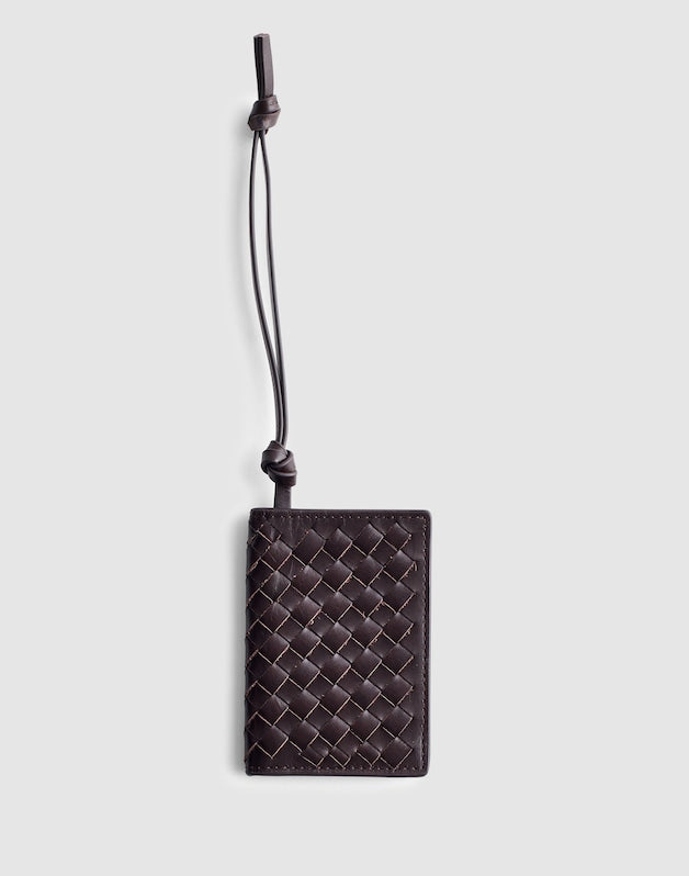 Woven ID Case COFFEE BEAN