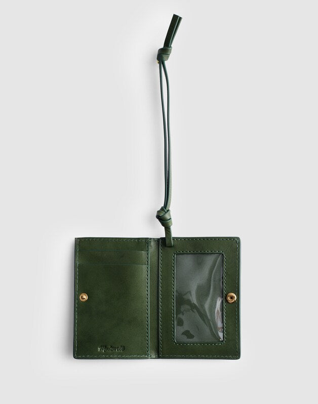 Woven ID Case GOLF GREEN