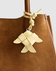 Woven Fish Bag Charm PALE PINEAPPLE