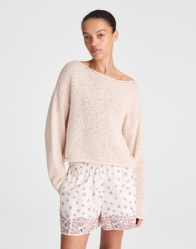 Boatneck Pullover Sweater OATLY