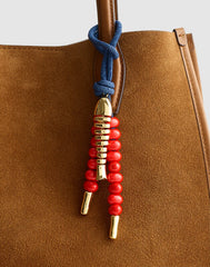 Fish Cord Bag Charm FRENCH BLUE