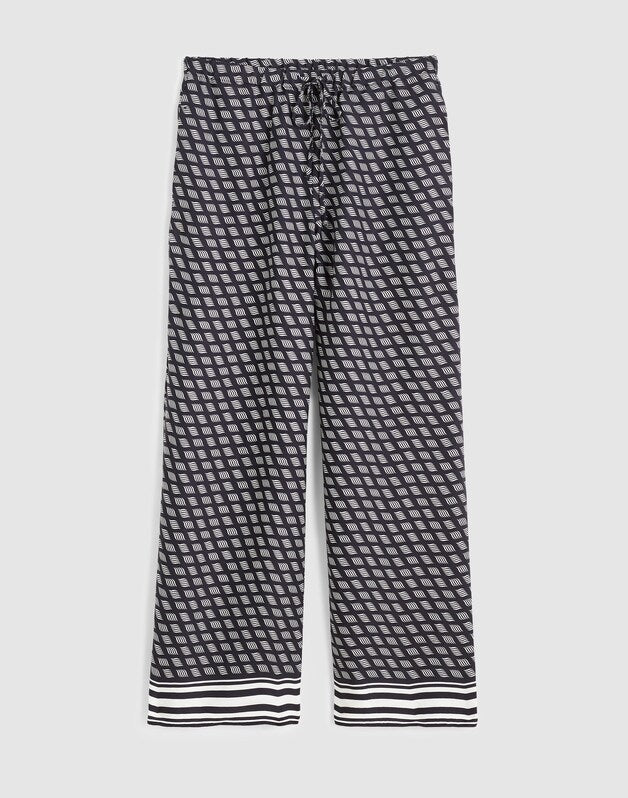 Pull-On Pants in Satin CLASSIC NAVY