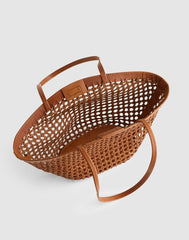 Caning Tote TOASTED COCONUT