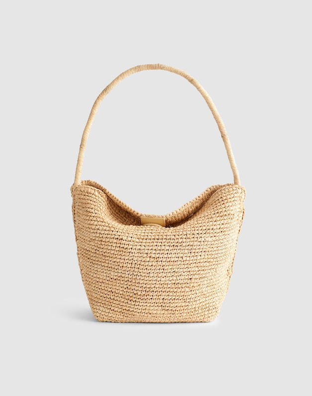 The Signature Woven Shoulder Bag EX0405
