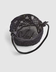 Open-Weave Tote TRUE BLACK